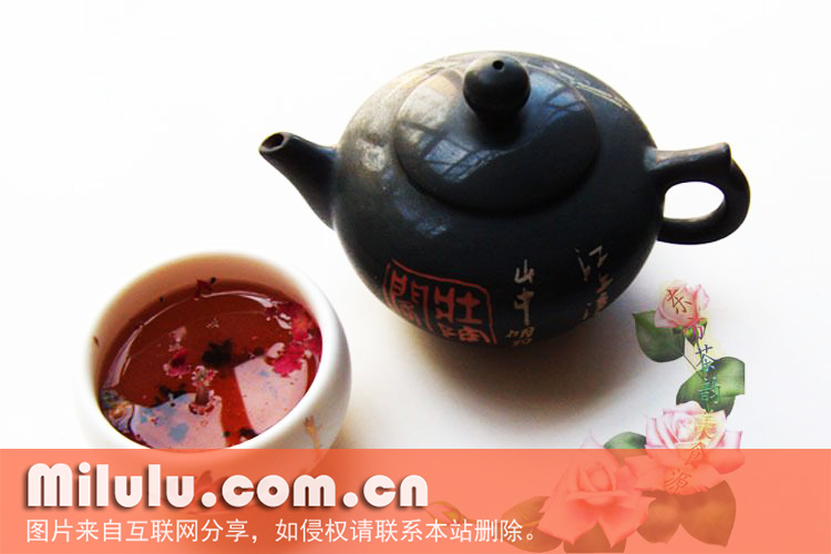 玫瑰普洱茶