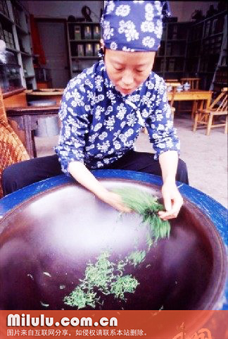 清明茶的制作方法