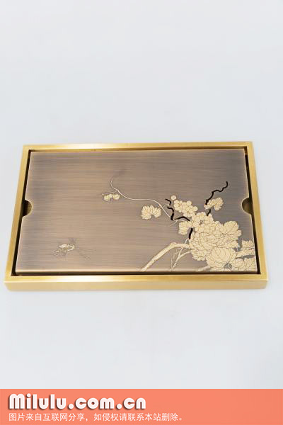 朱炳仁.铜 茶盘