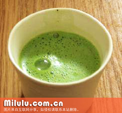 抹茶做的奶茶中文名