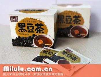 黑豆茶实物照片