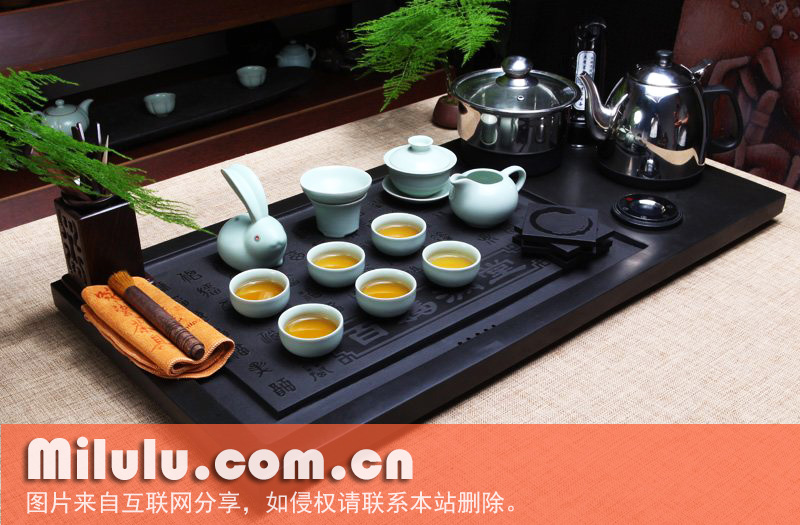 乌金石茶盘