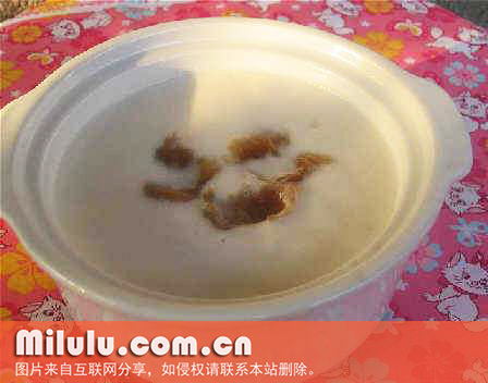 杏仁茶的生产制作